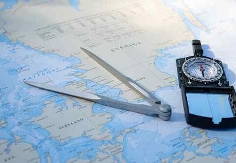 carta nautica compasso buss